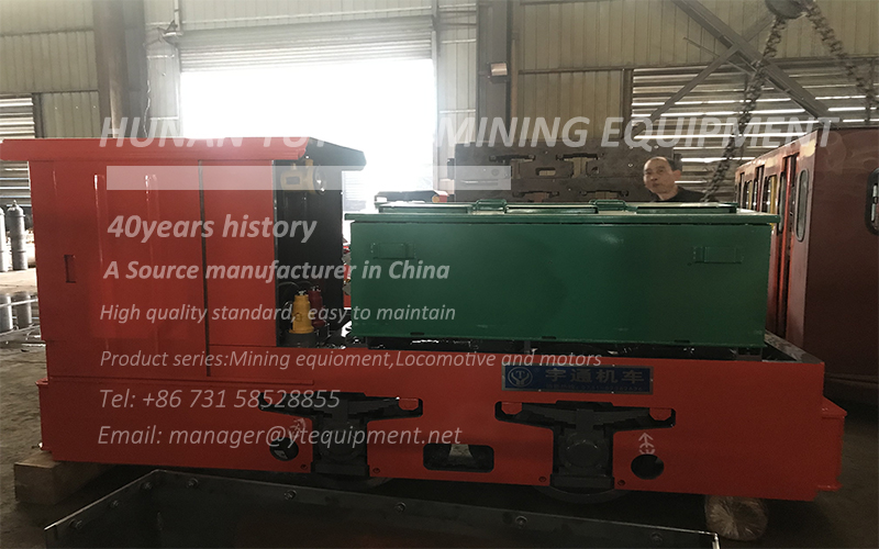 Entrega de locomotora eléctrica a batería antideflagrante de 5 toneladas(图1)