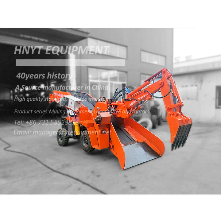 ZWY50 cargador de mucking con correa de ruedas para minería