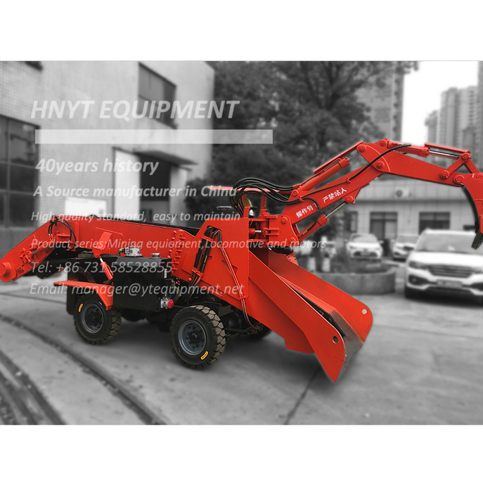 ZWY120 cargador de mucking con correa de ruedas para construcción