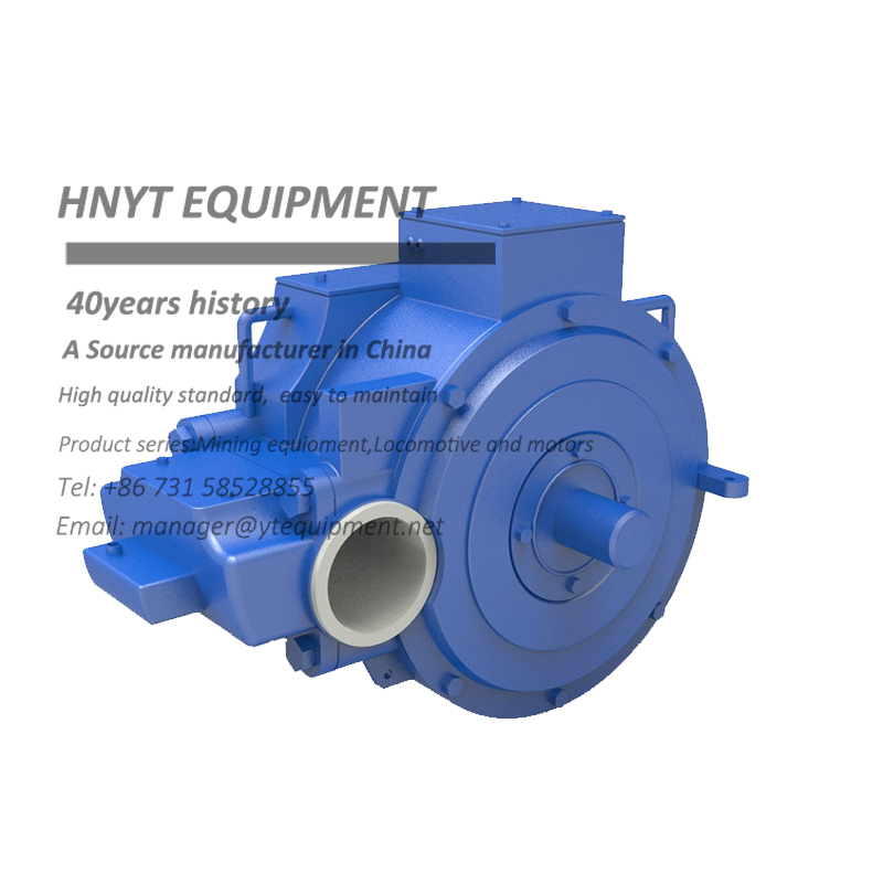 ZQ-24 DC Motor de tracción para locomotora con carro de 10 toneladas