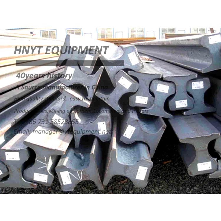 Rieles de acero ligero Q235 de 15 kg/m, Rieles de acero de 33 libras para uso en minería