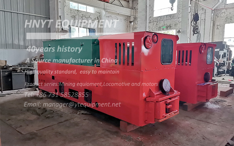 Entrega de locomotoras eléctricas de batería Xiangtan mejoradas de 12 tone
