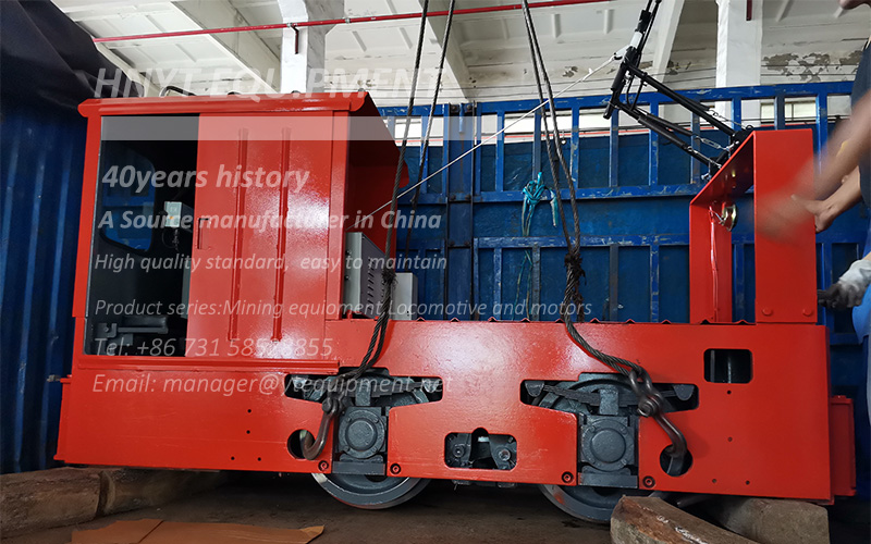 Envío de locomotoras de trolley de 3 toneladas(图1) 3 ton trolley wire locomotive 1.jpg