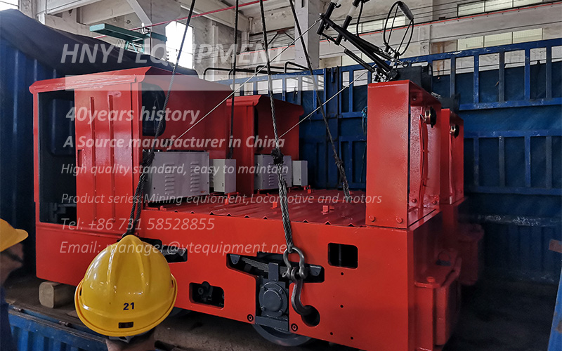 Envío de locomotoras de trolley de 3 toneladas(图3) 3 ton trolley wire locomotive 3.jpg