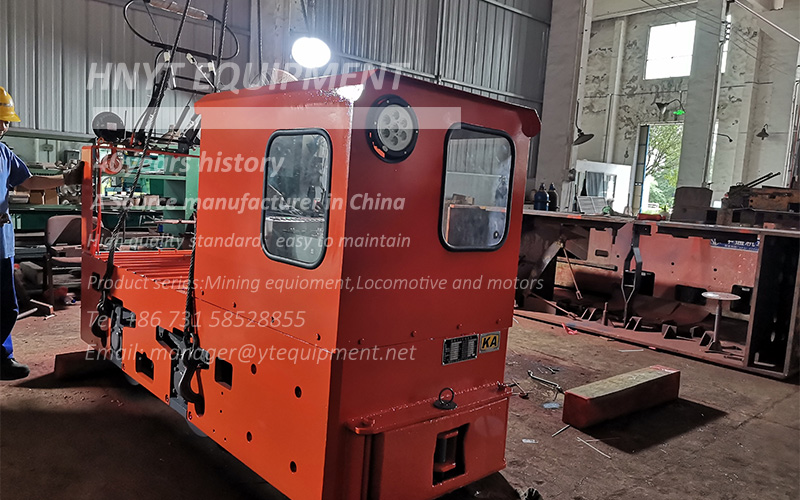 Envío de locomotoras de trolley de 3 toneladas(图2) 3 ton trolley wire locomotive 2.jpg