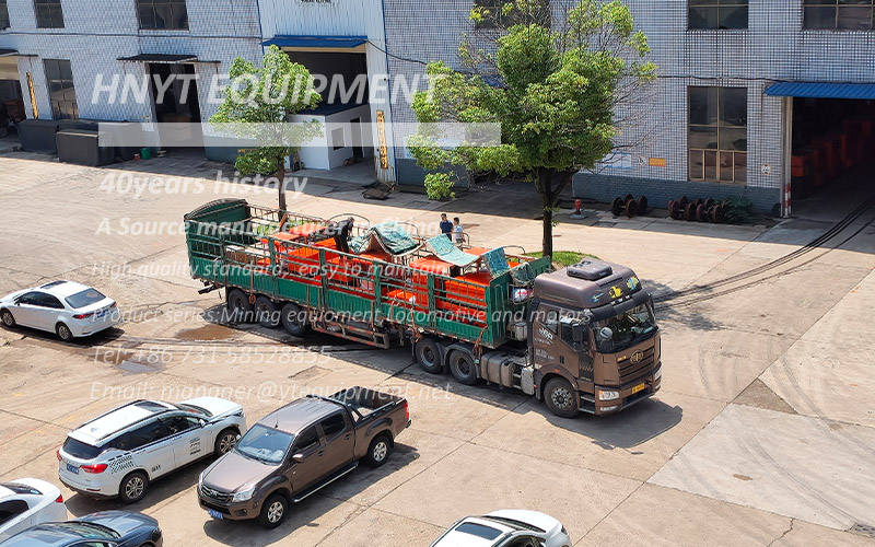 Envío de locomotoras a batería de 5 toneladas y locomotoras a batería 2,5 