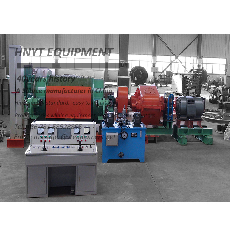 Cabrestante para bobinadoras de minas modelo JTP(B)/2JTP(B)