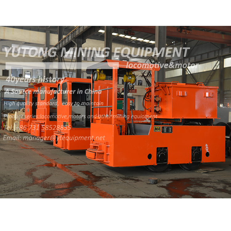 CJY10 Ton Underground Mining Trolley Locomotive