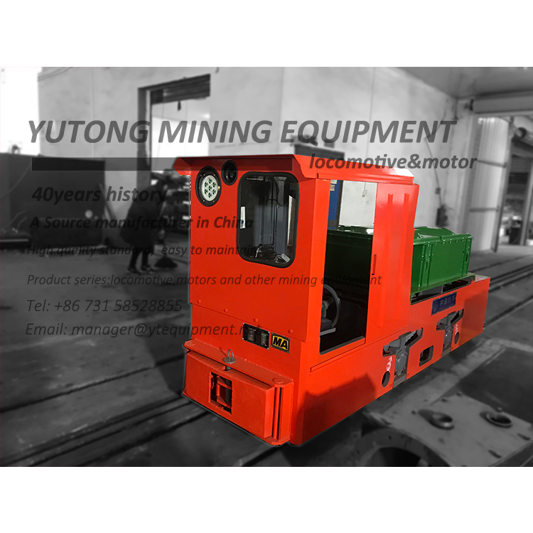 CJY10 Ton Underground Mining Trolley Locomotive