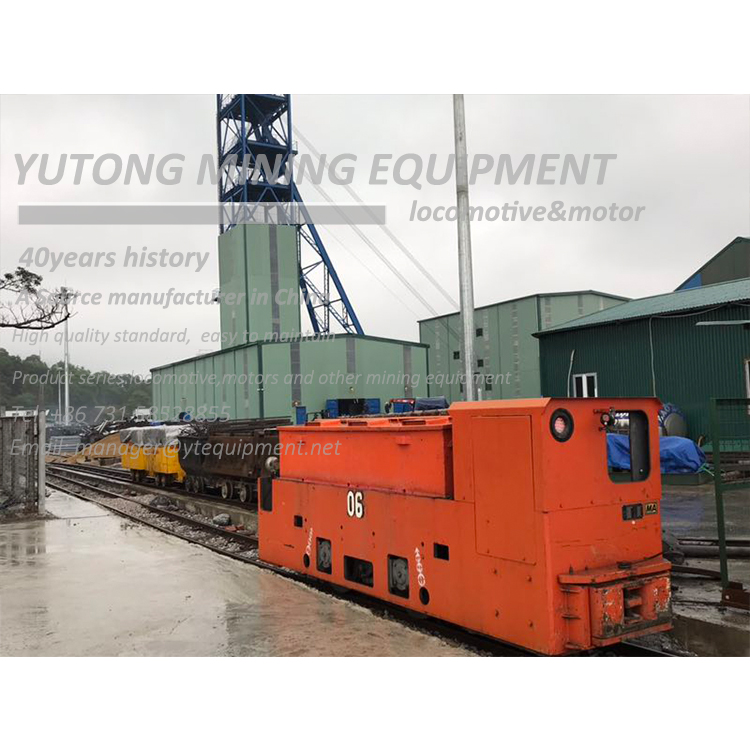 CJY10 Ton Underground Mining Trolley Locomotive