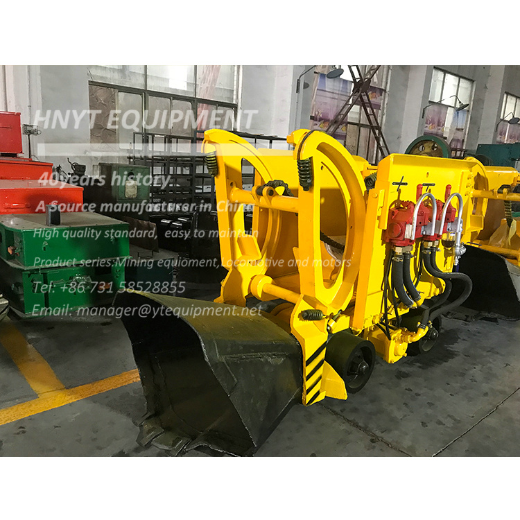 Palas Neumáticas de rocas/Cargador de roca ferroviario