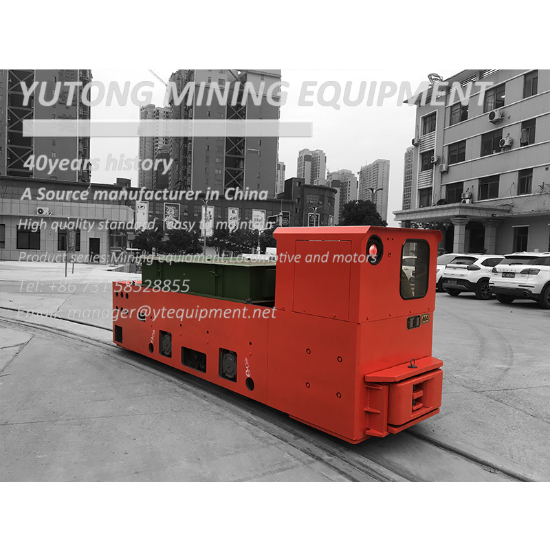 CJY10 Ton Underground Mining Trolley Locomotive