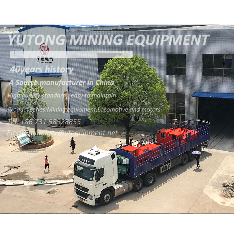 10 Ton trolley locomotora Entrega(图2)
