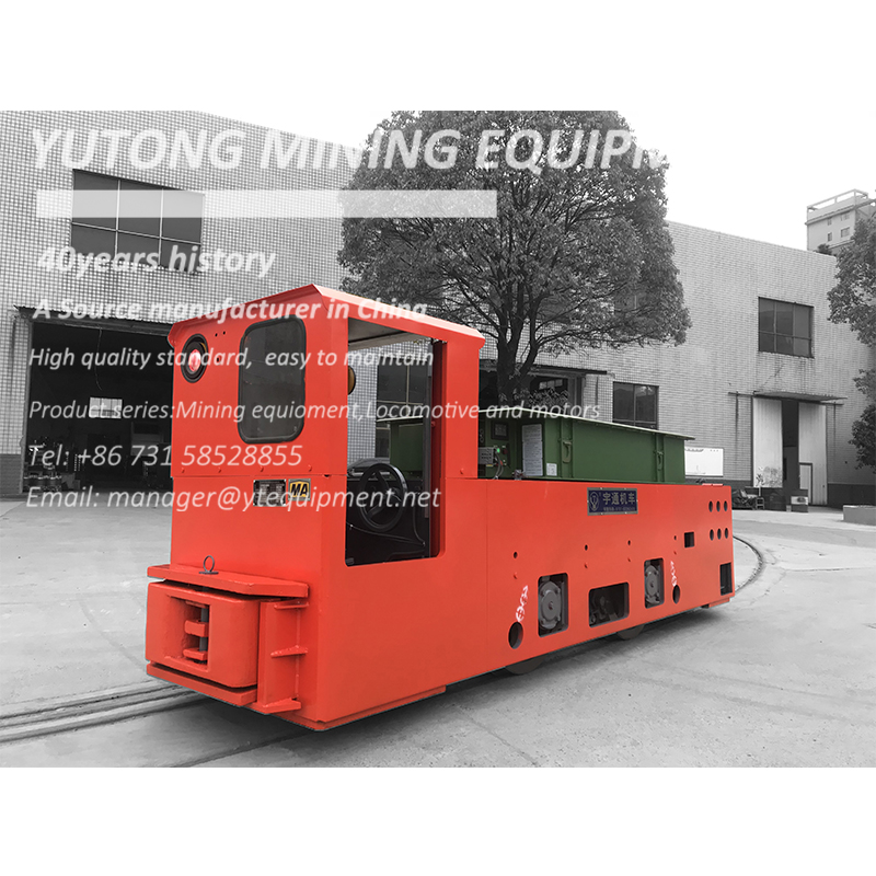 CJY10 Ton Underground Mining Trolley Locomotive
