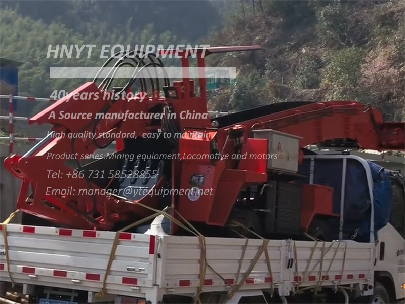 Se ha desplegado equipo de minería subterránea de alta eficiencia