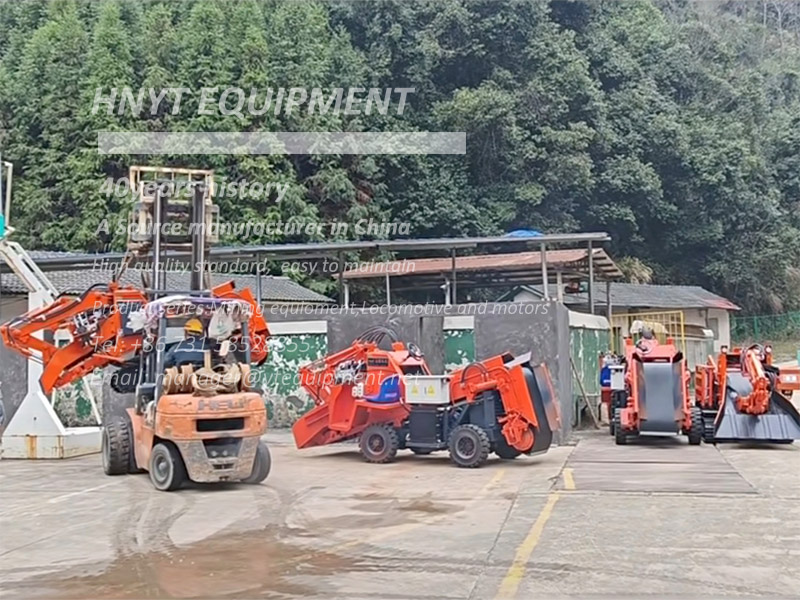 La cargadora de mucking ZWY80 llega para impulsar la eficiencia en la minería subterránea(图2) ZWY80 muck loader arrive at the mine 2.jpg