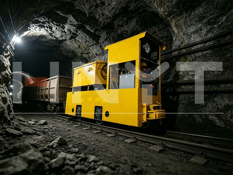 ¿Cómo prolongar la vida útil de su locomotora eléctrica para minería subterránea?(图3) Underground mine locomotive.jpg